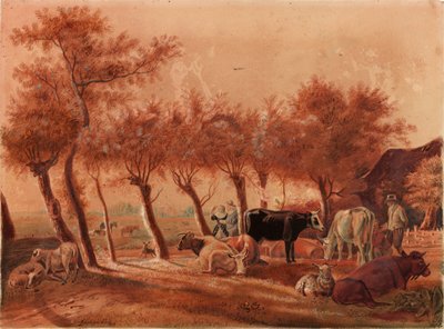 Pastoral Scene by Joseph Crawhall